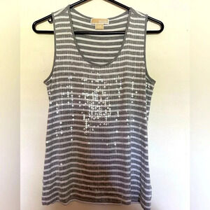 Michael Kors sequin front tank. Size P/M